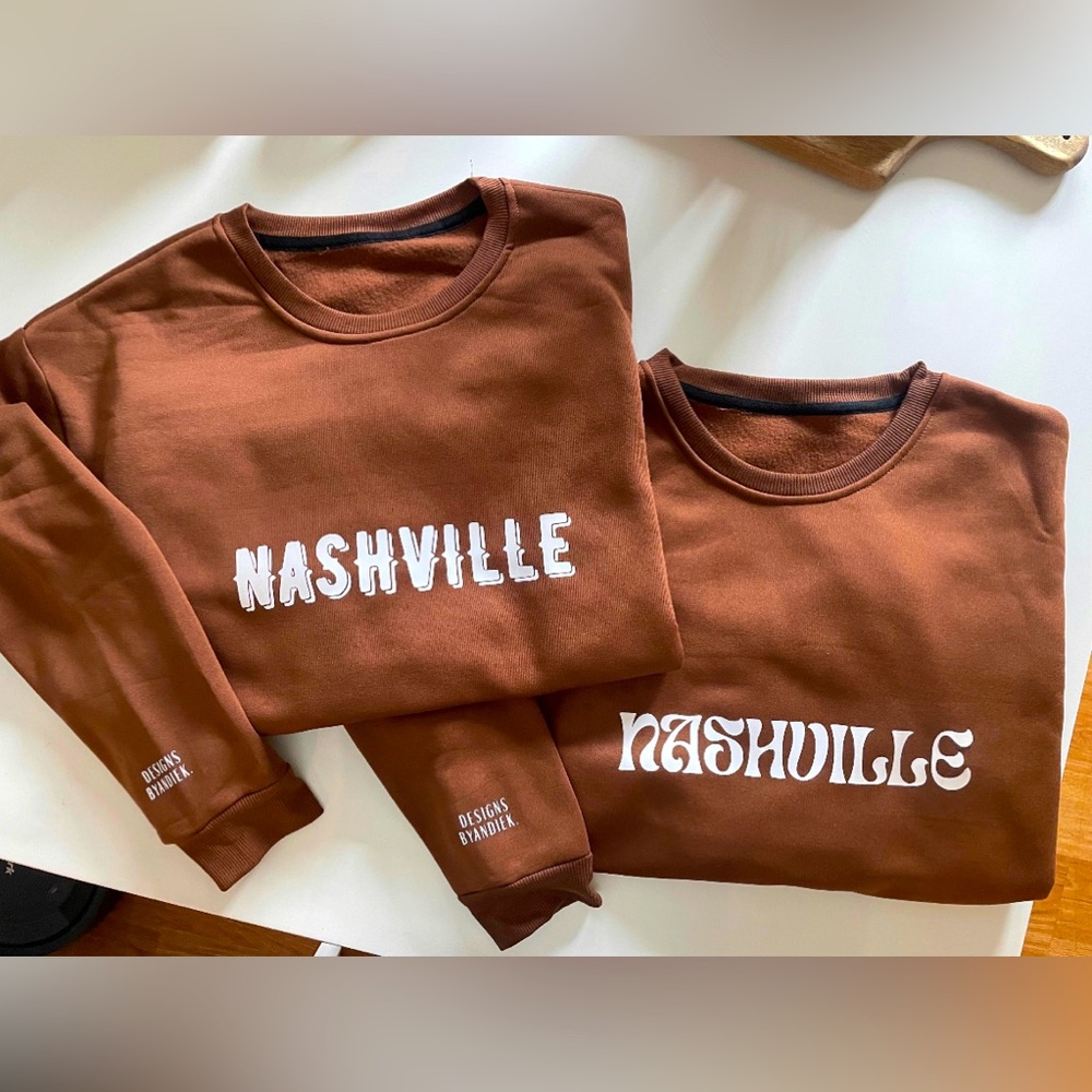 NASHVILLE crewneck sweatshirt